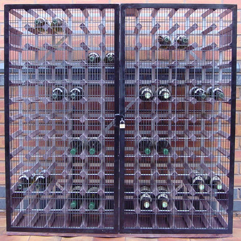 Lockable Wine Racks